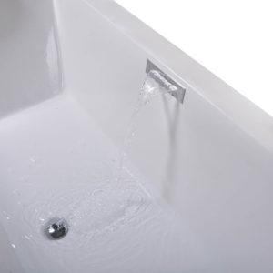 Integrierte Wasserfall-Armatur für Badewanne