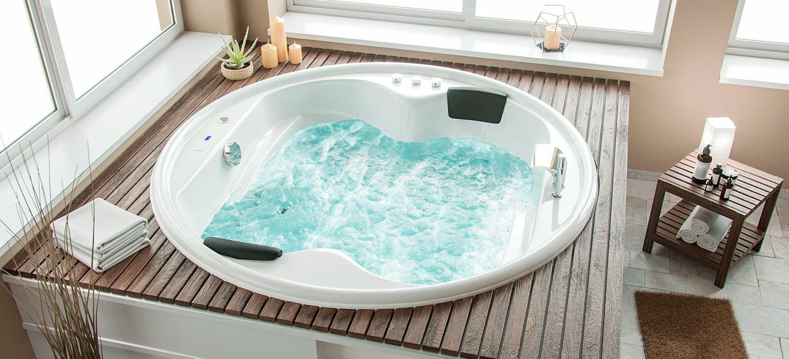 die whirlpool badewanne: eine private wellness-oase zu hause | aquade